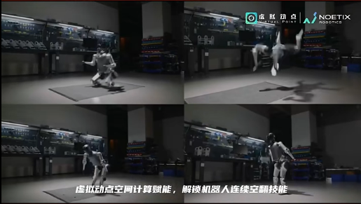 金年金字招牌·虚拟动点赋能合作伙伴解锁机器人连续空翻