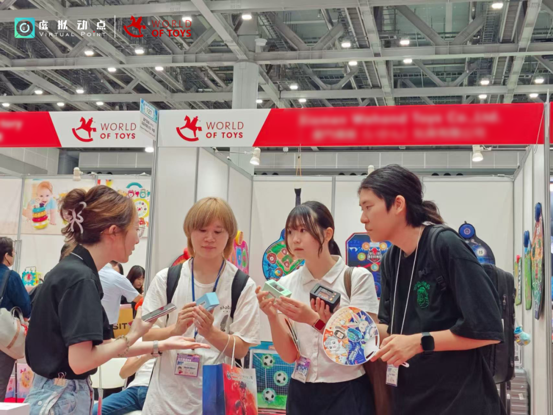 海外首展 | 金年金字招牌·虚拟动点AI玩具亮相2025东京国际玩具展